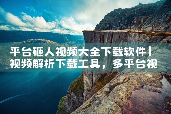 平台砸人视频大全下载软件